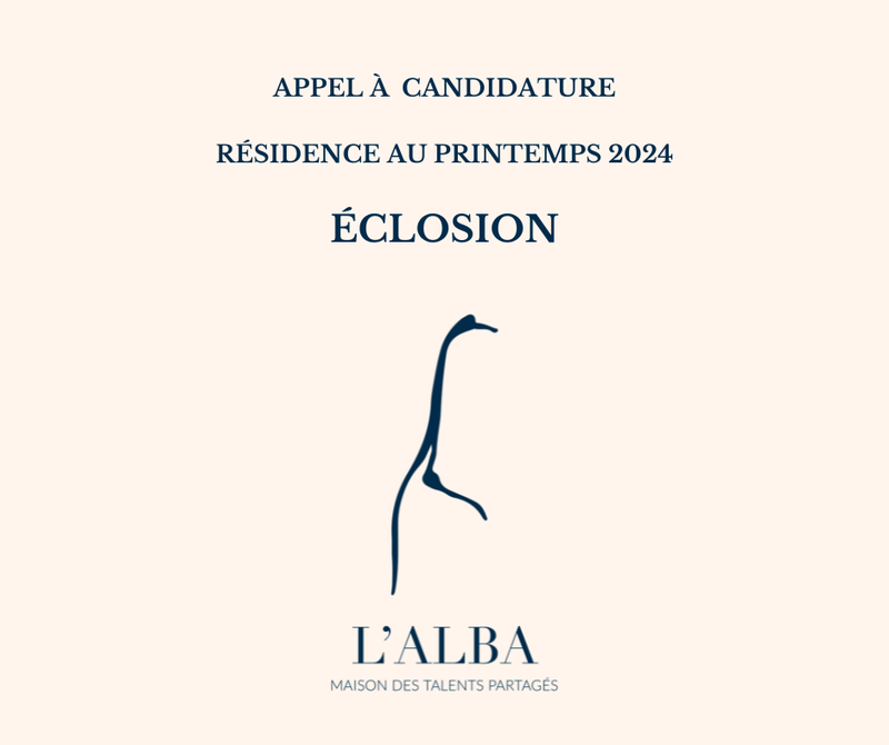 Appel à candidature - Résidence printemps 2024